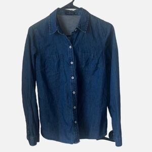 The Limited Denim Button Down Shirt Size Small